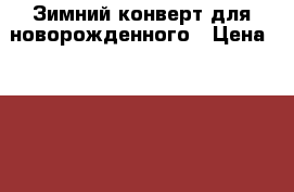 Зимний конверт для новорожденного › Цена ­ 1 500 - Белгородская обл., Белгород г. Дети и материнство » Детская одежда и обувь   . Белгородская обл.,Белгород г.